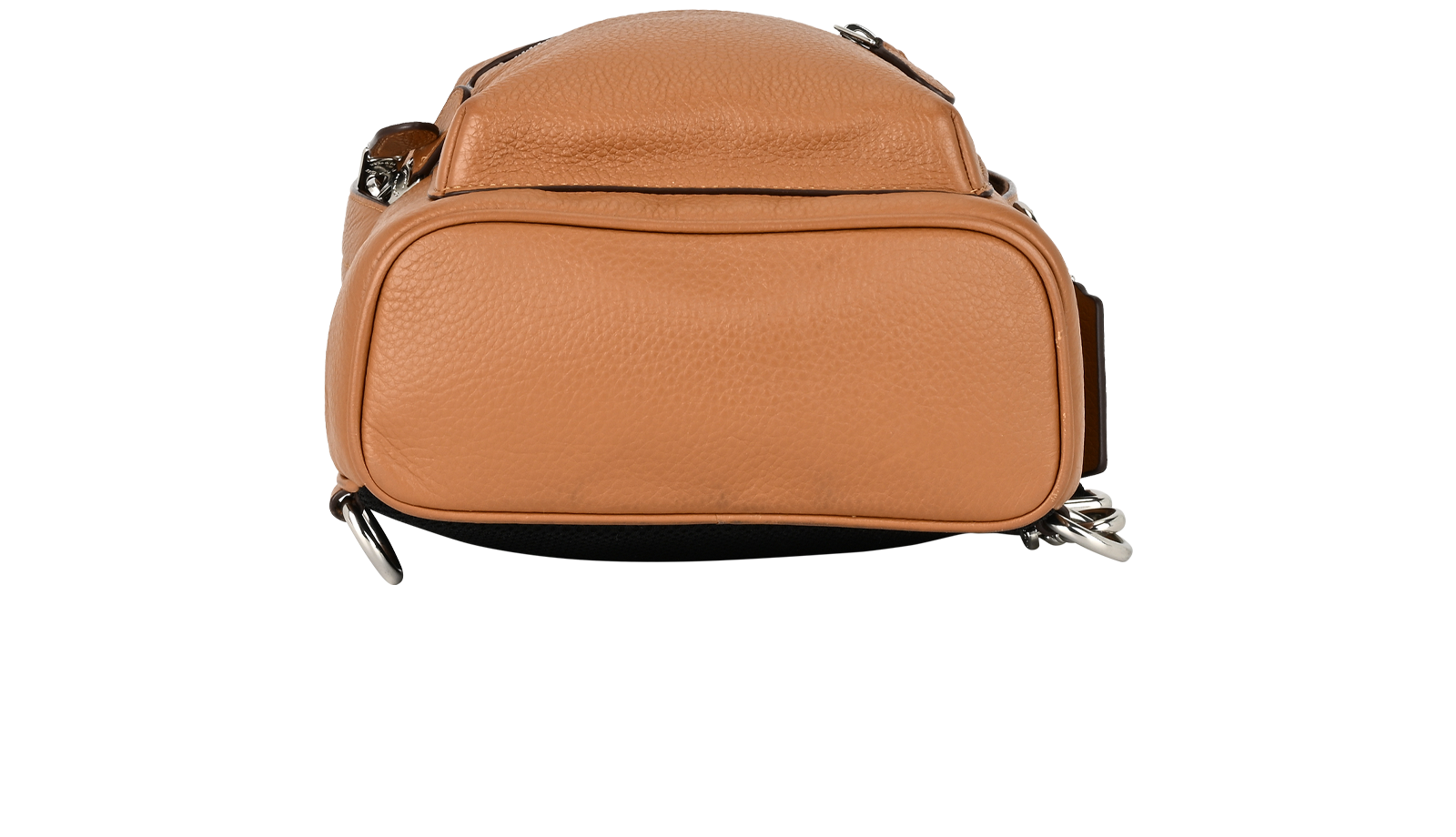 West Sling Backpack, &pound;110, Handbags, Brown, Leather, Top view